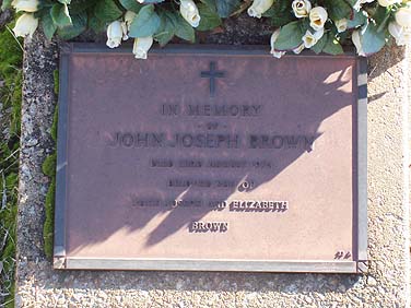 JOHN JOSEPH BROWN