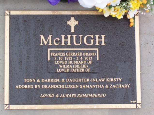 FRANCIS GERRARD McHUGH
