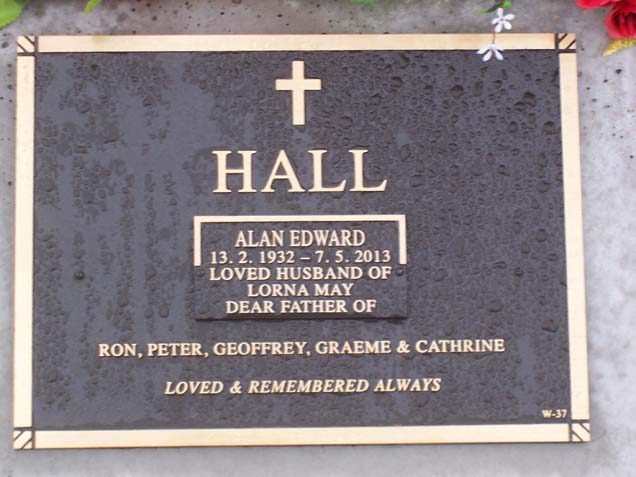 ALAN EDWARD HALL