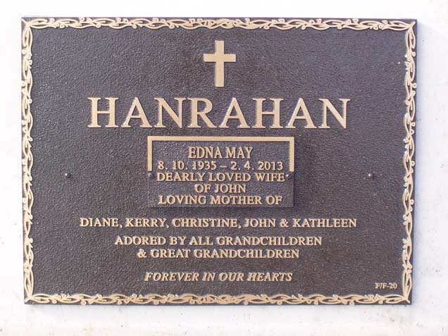 EDNA MAY HANRAHAN