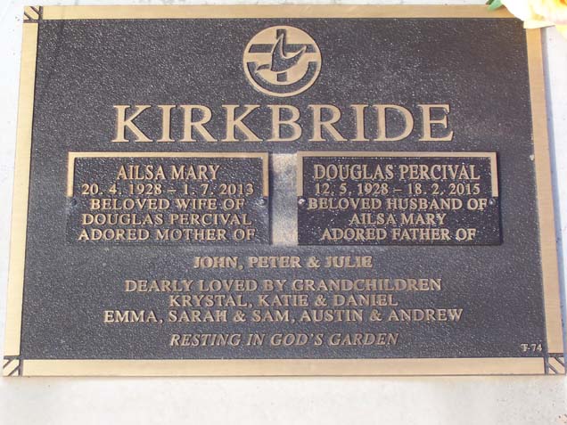 AILSA MARY KIRKBRIDE