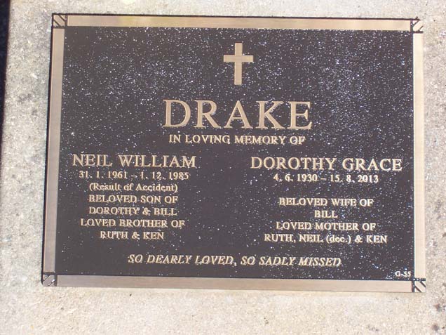 DOROTHY GRACE DRAKE