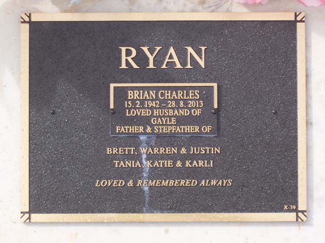 BRIAN CHARLES RYAN
