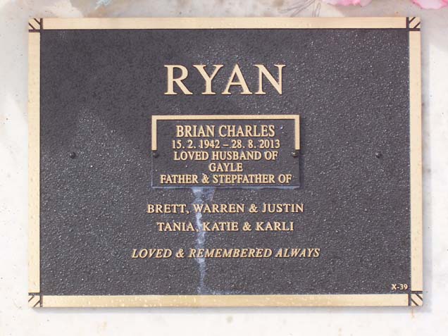 BRIAN CHARLES RYAN