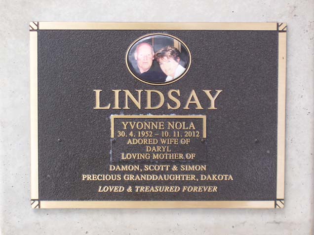 YVONNE NOLA LINDSAY