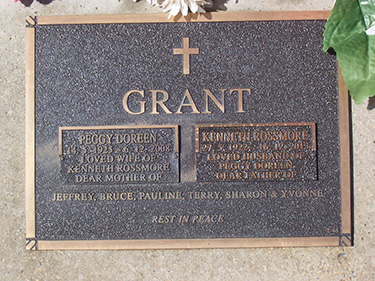 KENNETH ROSSMORE GRANT