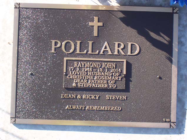 RAYMOND JOHN POLLARD