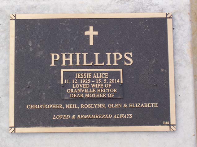 JESSIE ALICE PHILLIPS
