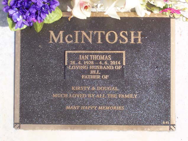 IAN THOMAS McINTOSH