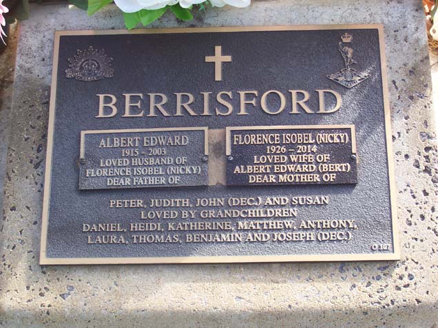 FLORENCE ISOBEL BERRISFORD
