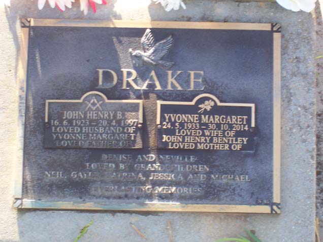 YVONNE MARGARET DRAKE