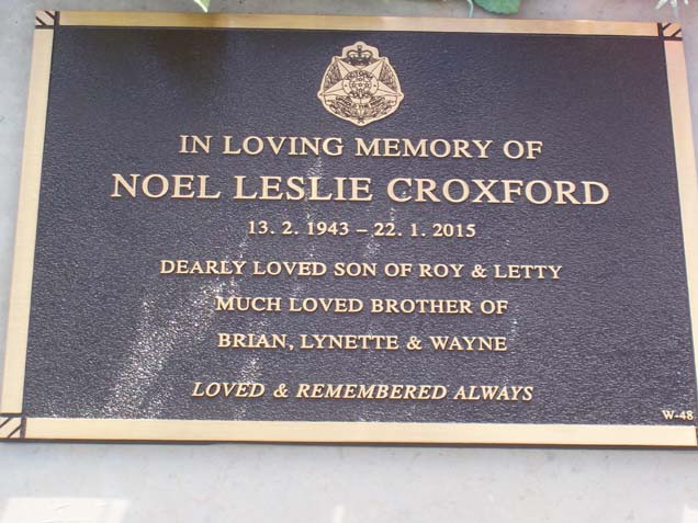 NOEL LESLIE CROXFORD