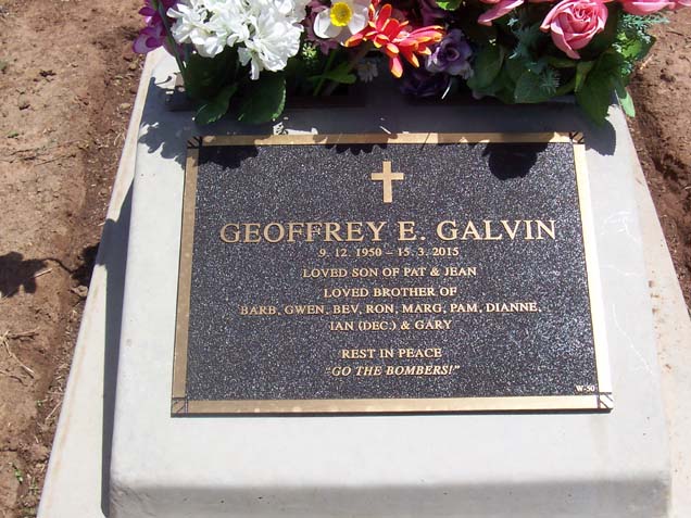 GEOFFREY EDWARD GALVIN