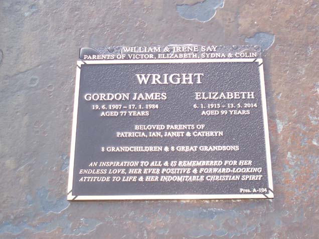 ELIZABETH WRIGHT