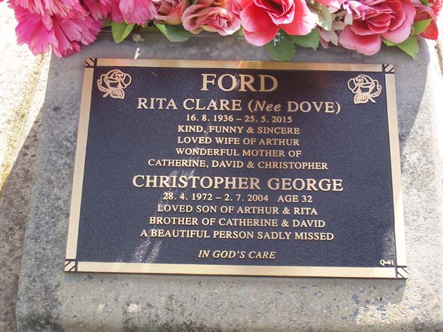 RITA CLARE FORD