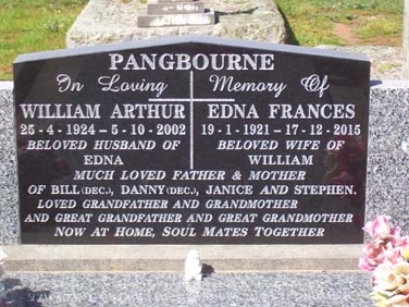 EDNA FRANCES PANGBOURNE