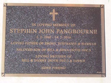 STEPHEN JOHN PANGBOURNE