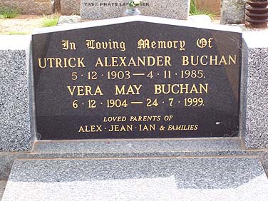 VERA MAY BUCHAN