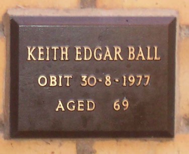 KEITH EDGAR BALL