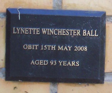 LYNETTE WINCHESTER BALL