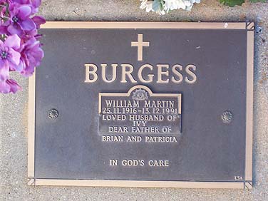 WILLIAM MARTIN BURGESS