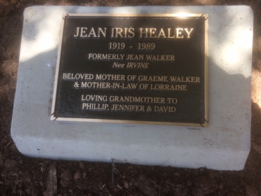 JEAN IRIS HEALEY