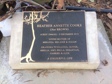 HEATHER ANNETTE COOKE