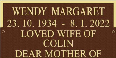 WENDY MARGARET FORD