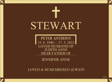 PETER ANTHONY STEWART