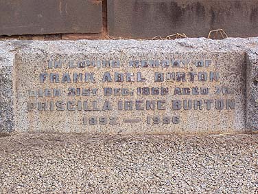 FRANK ABEL BURTON