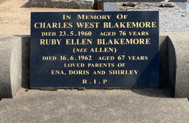CHARLES WEST BLAKEMORE