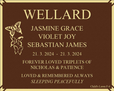 JASMINE, VIOLET & SEBASTIAN WELLARD