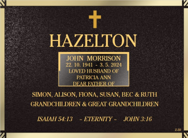 JOHN MORRISON HAZELTON