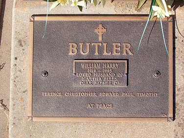 WILLIAM HARRY BUTLER