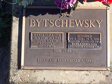 KARLA LOUISA DORA BYTSCHEWSKY