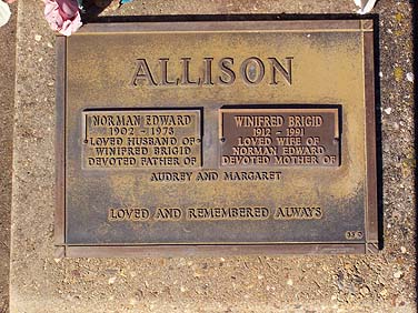 NORMAN EDWARD ALLISON