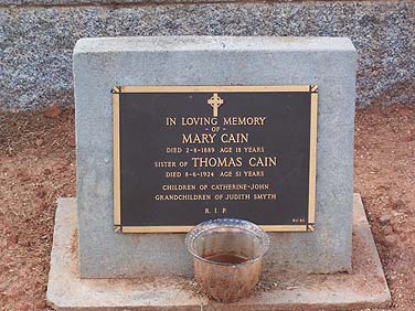 MARY CAIN