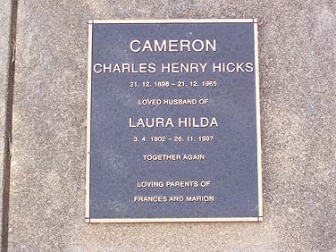 LAURA HILDA CAMERON