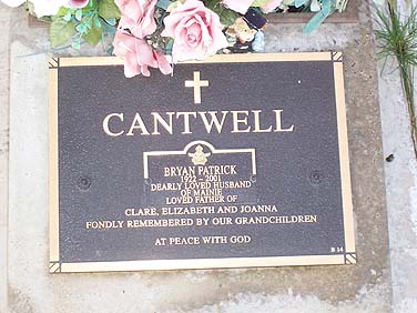 BRYAN PATRICK CANTWELL