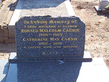 CATHERINE MAY CARNIE