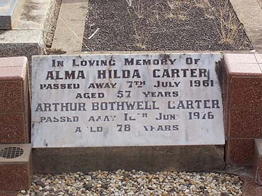 ARTHUR ROTHWELL CARTER