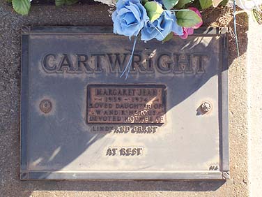 MARGARET JEAN CARTWRIGHT