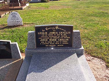 LESLIE JAMES CHALLIS