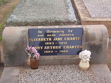 ELIZABETH JANE CHANTER