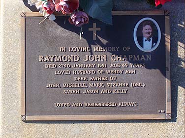 RAYMOND JOHN CHAPMAN