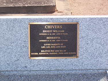 HENRIETTA CHIVERS