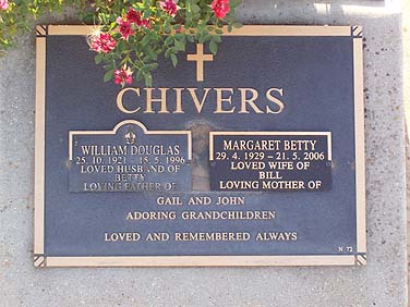 MARGARET BETTY CHIVERS