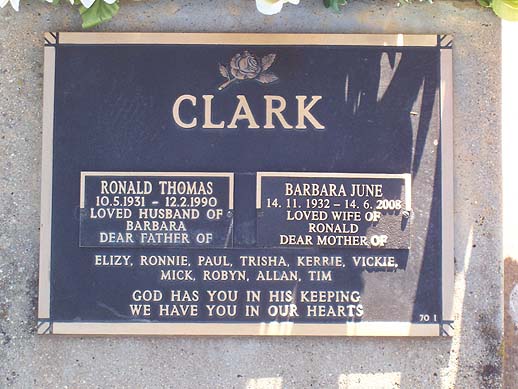 RONALD CLARK