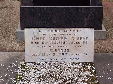 JAMES MATHEW CLARKE