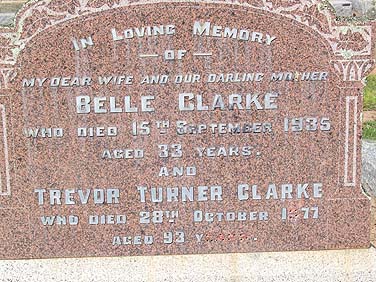 TREVOR TURNER CLARKE